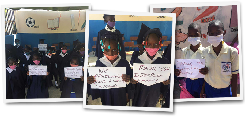 Masks, Sanitizers and Paracetamol Donation to Pandi's Legacy in The Gambia